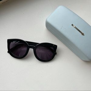 karen walker oversized sunglasses